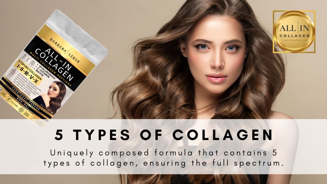 BARBARA LEBER - ALL IN COLLAGEN FULL SPECTRUM COLLAGEN. 5 TYPES COLLAGEN MULTI PEPTIDES. COLLAGEN TYPES I-II-III-V-X. FOR OUR HEALTH AND BEAUTY