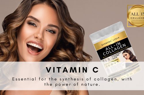 barbara leber all in collagen full spectrum collagen 5 types collagen multi peptides. collagen types I-II-III-V-X. for our health and beauty