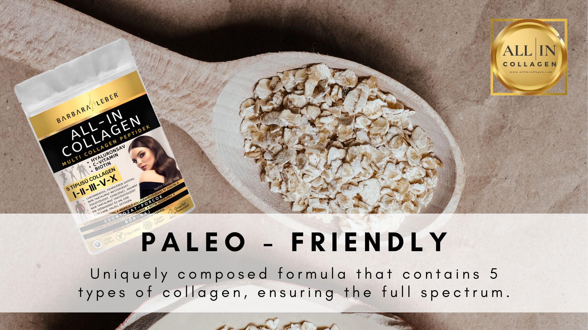 Why is the multi collagen peptides paleo-friendly?